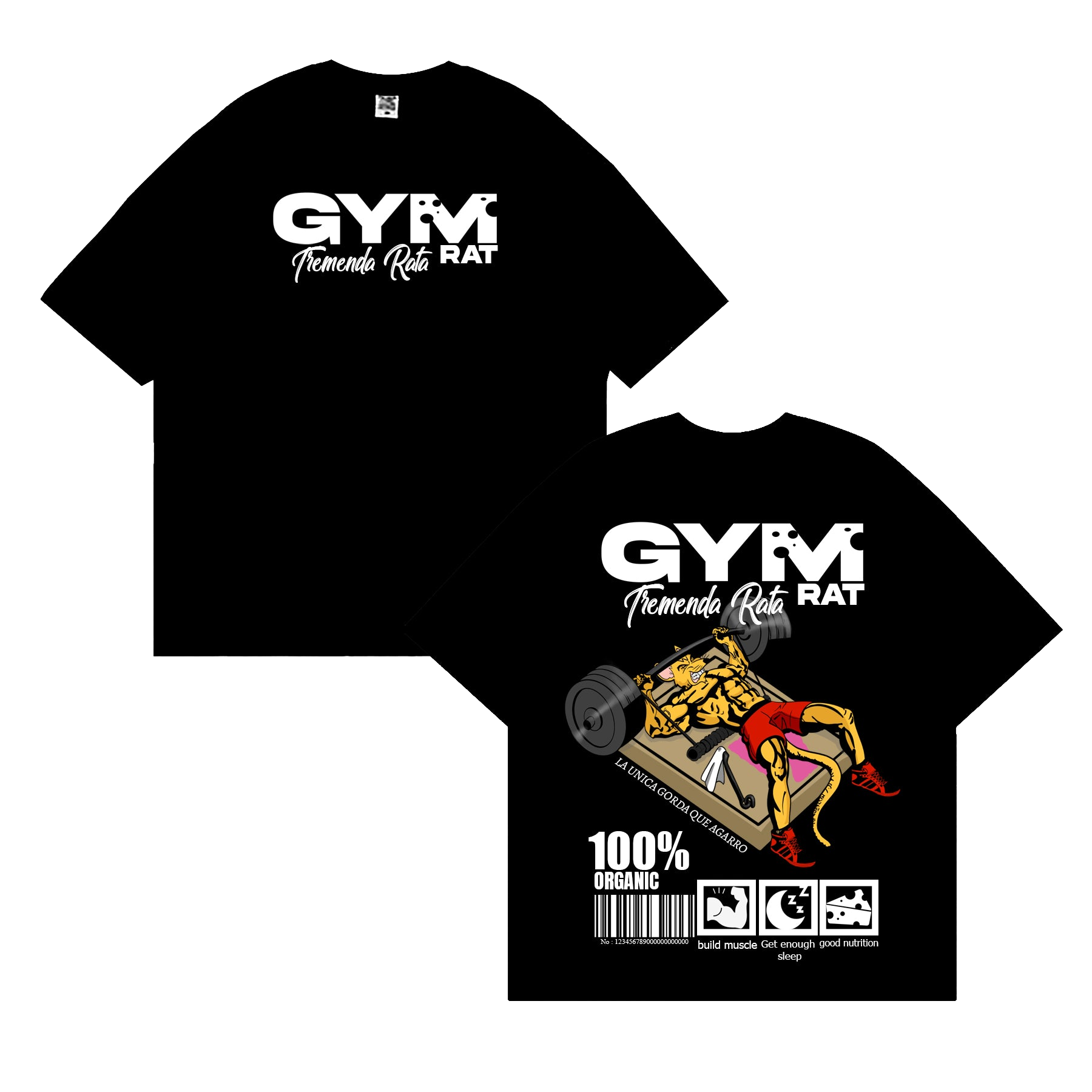 Camiseta Gym Rat
